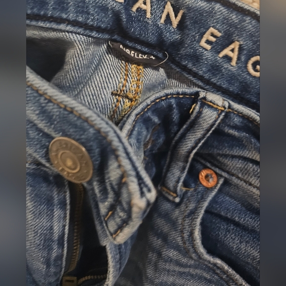 Two American Eagle AirFlex Skinny Distressed And Non Distressed 29x30 - Picture 5 of 8